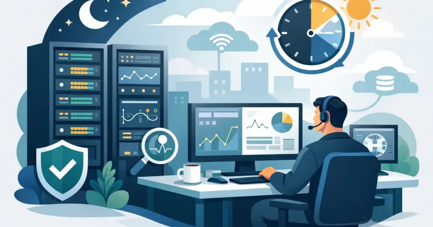 Monitoramento de servidores 24 horas funciona?