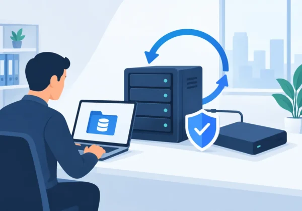 Backup local empresarial para evitar paradas